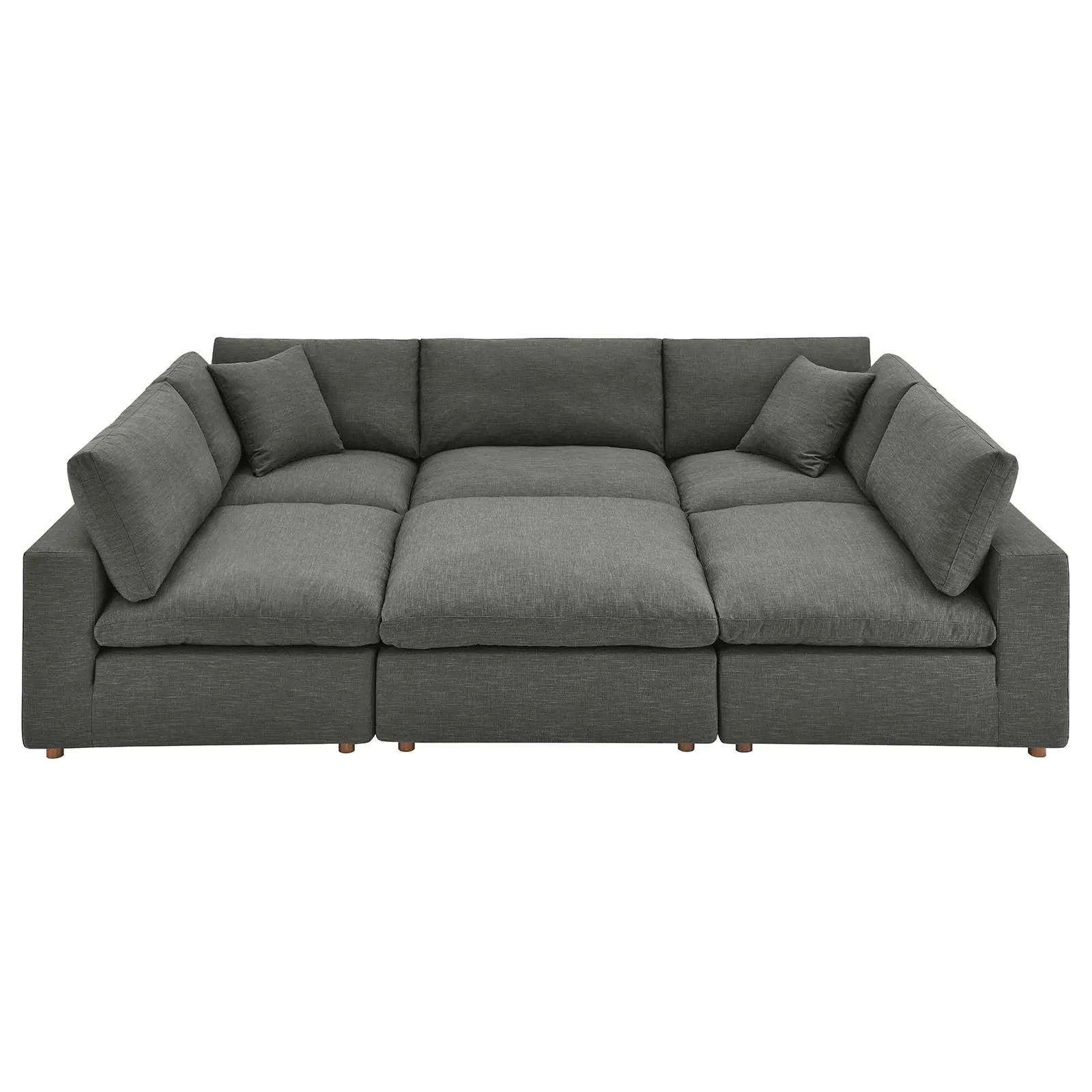 Commix Down Filled Overstuffed 6-Piece Sectional 