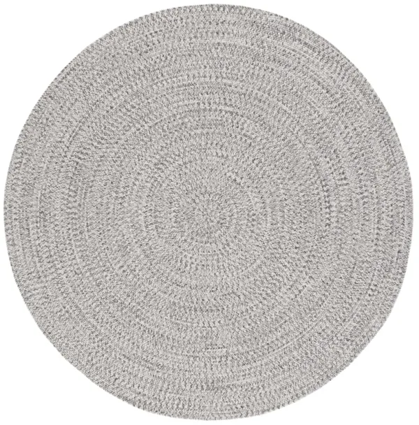 BRAIDED Hand Woven 8' x 8' Round area rug