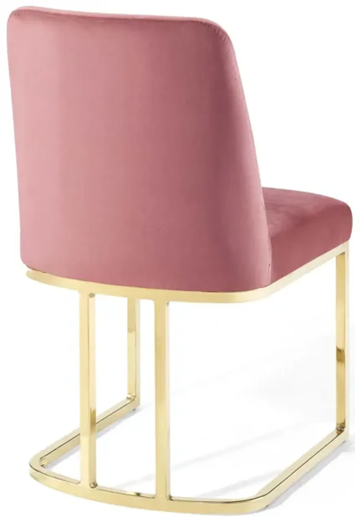 Amplify Sled Base Performance Velvet Dining Side Chair