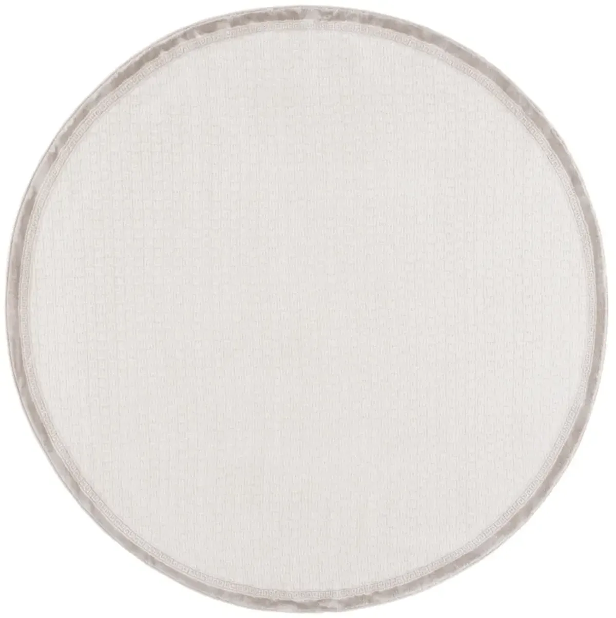 PRESTIGE 132 IVORY  6'-7' x 6'-7' Round Round Rug