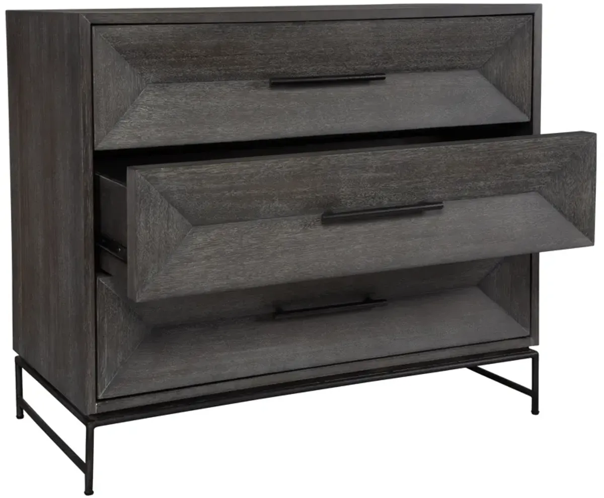 Knox Dark Walnut Accent Chest