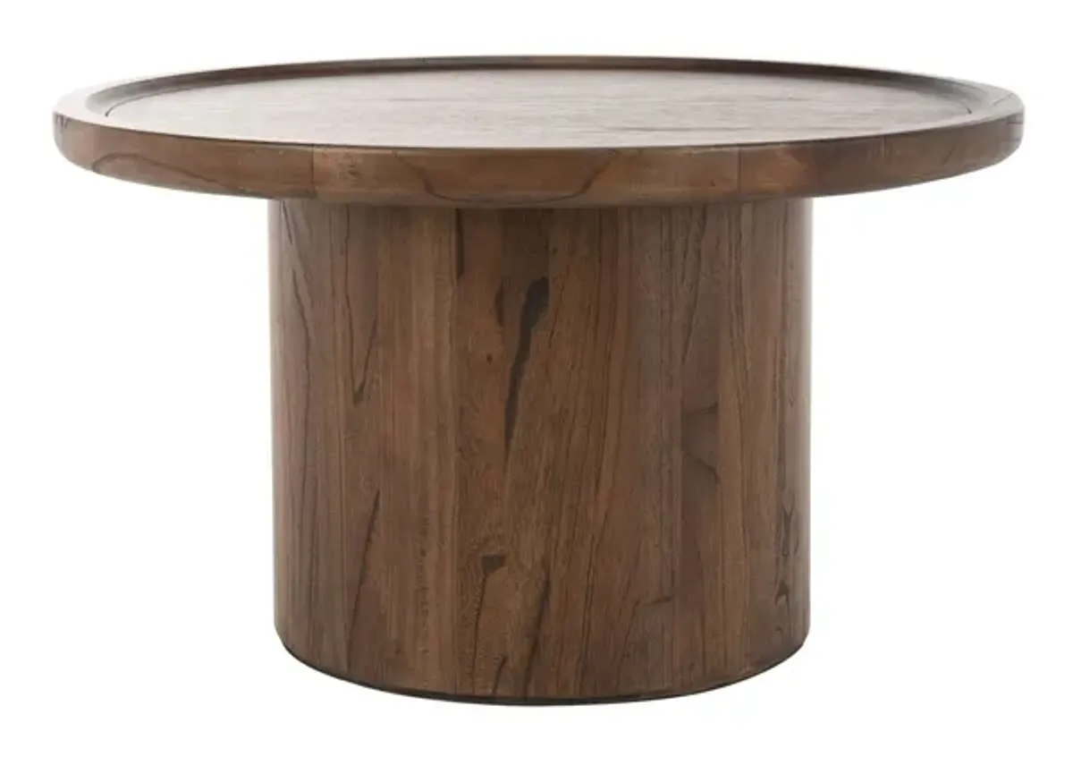 Devin Round Pedestal Coffee Table