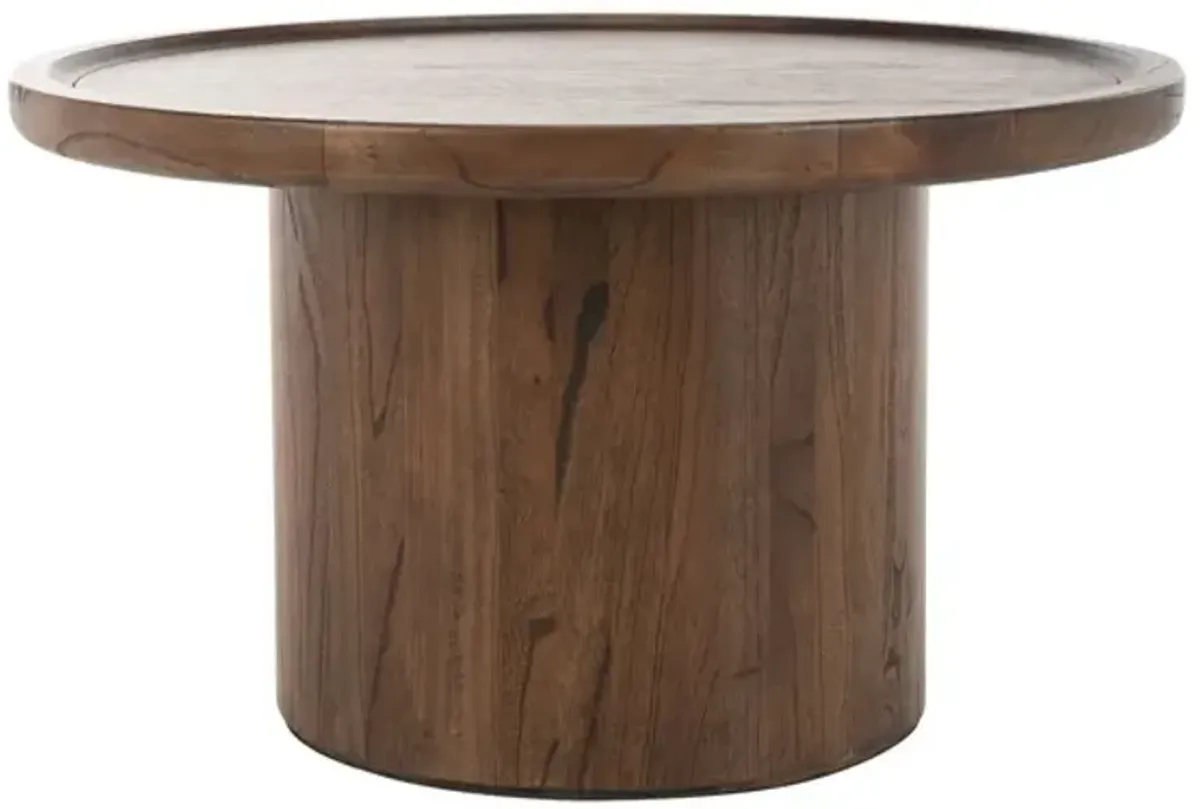 Devin Round Pedestal Coffee Table