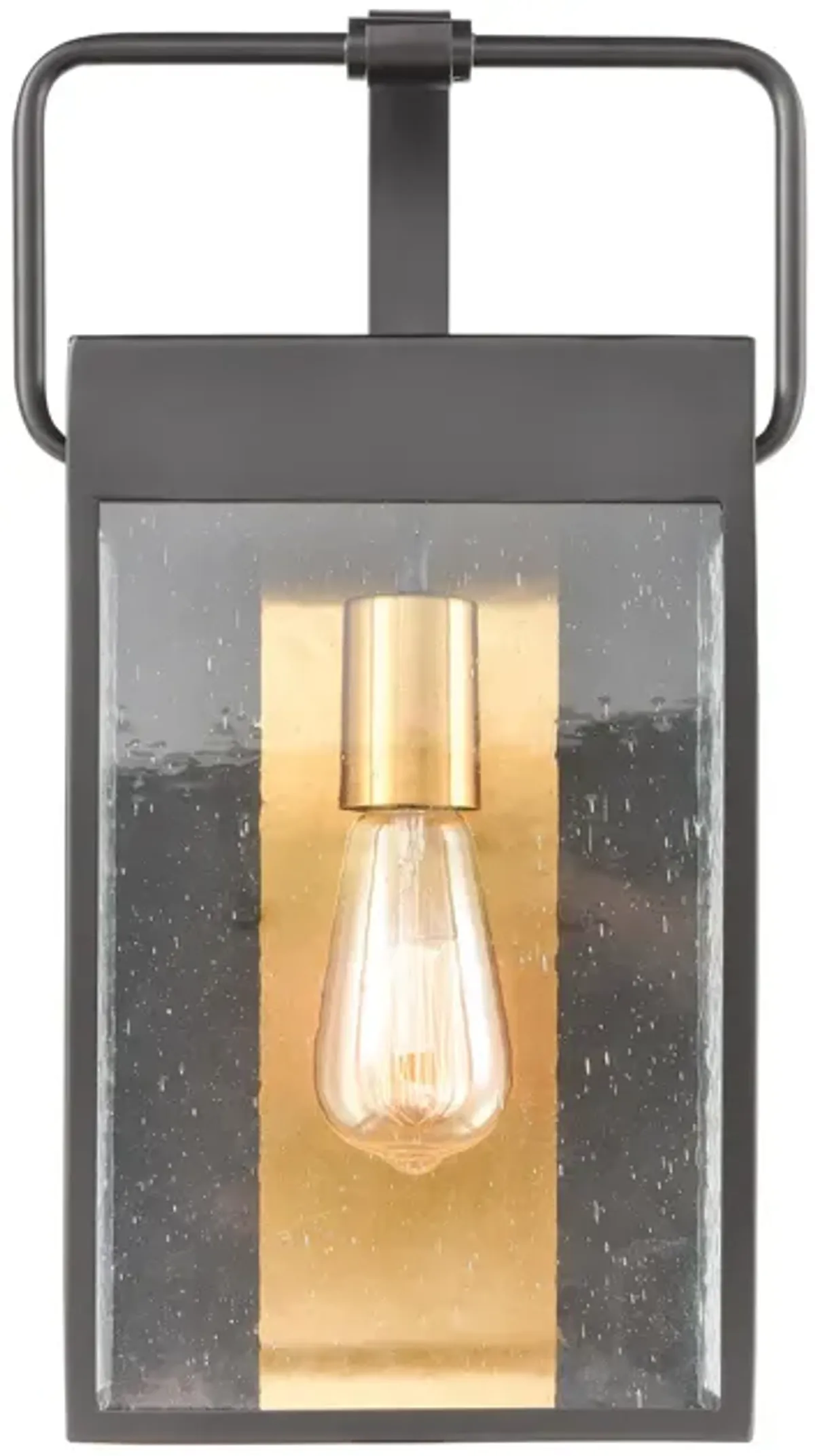 Knowlton 17" High 1-Light Outdoor Sconce - Matte Black