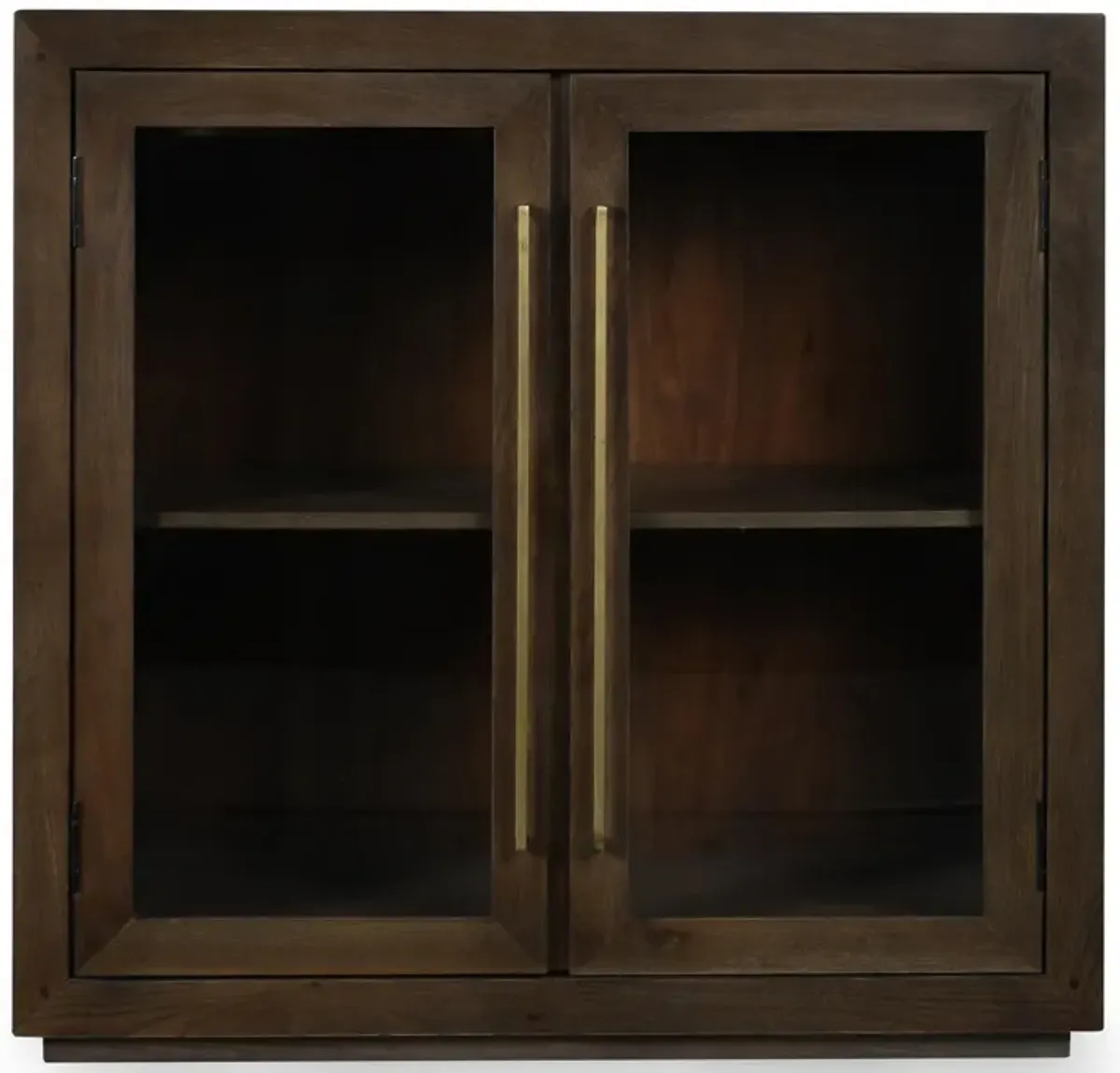 Bradley Oak Wood 2Dr Cabinet Landmark Brown