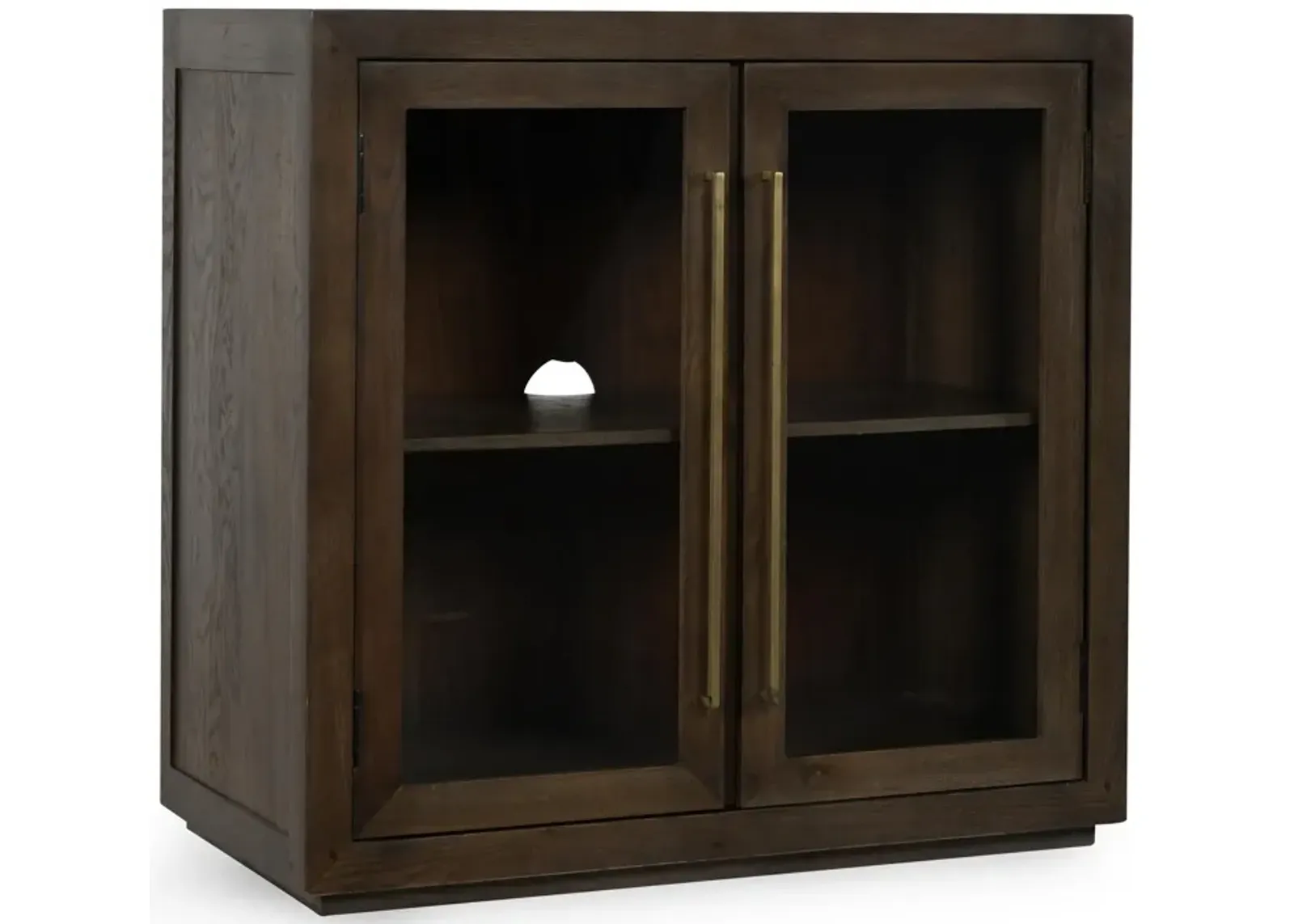 Bradley Oak Wood 2Dr Cabinet Landmark Brown