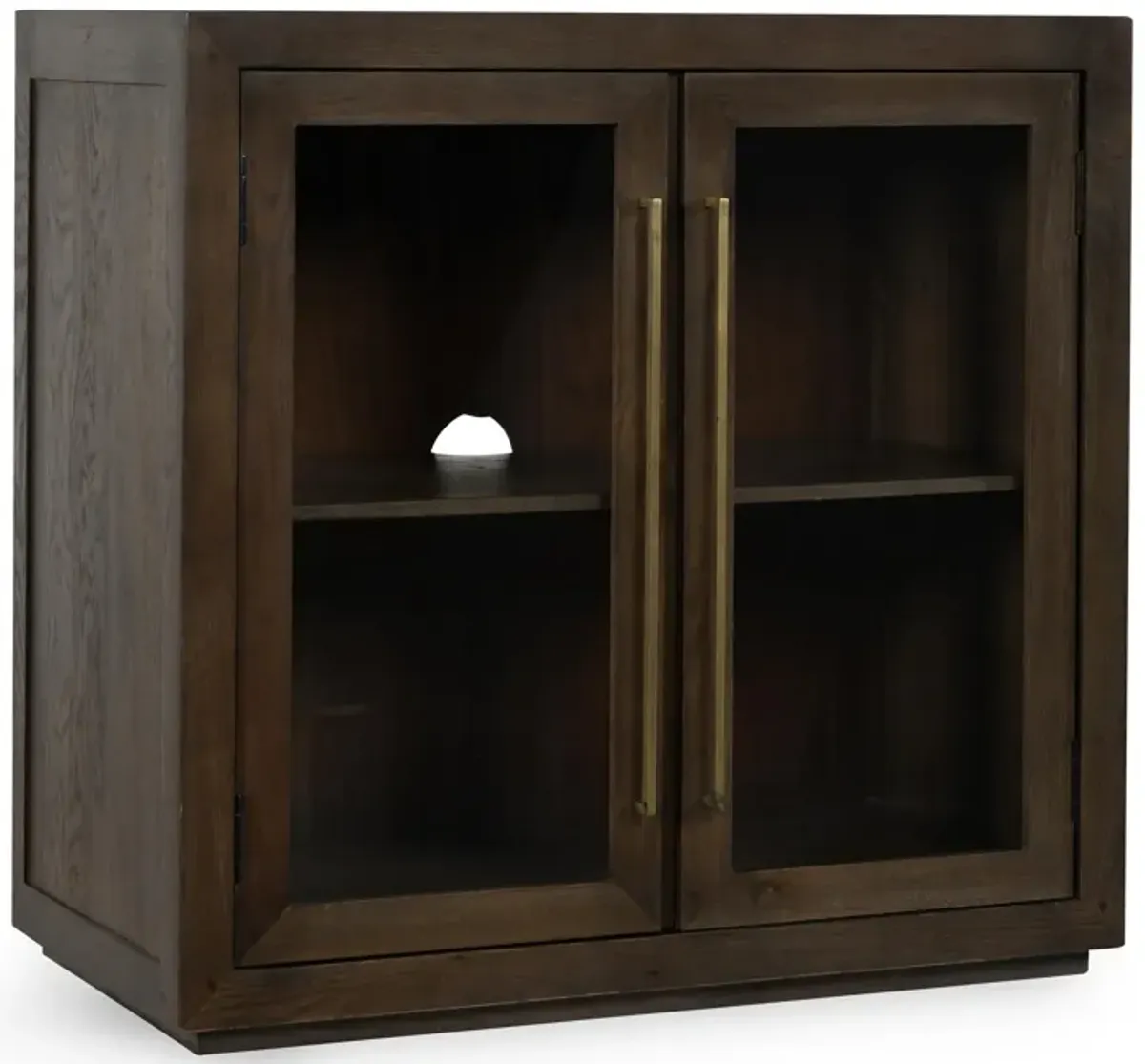 Bradley Oak Wood 2Dr Cabinet Landmark Brown