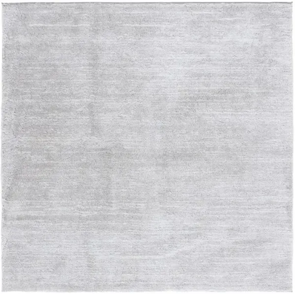 JASMINE SHAG 100 Grey  6'-7' X 6'-7' Square Square Rug