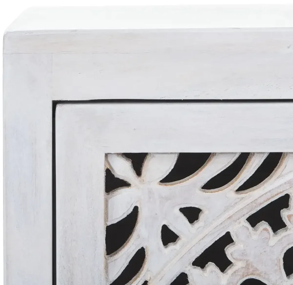 THEA 1 DOOR CARVED NIGHTSTAND