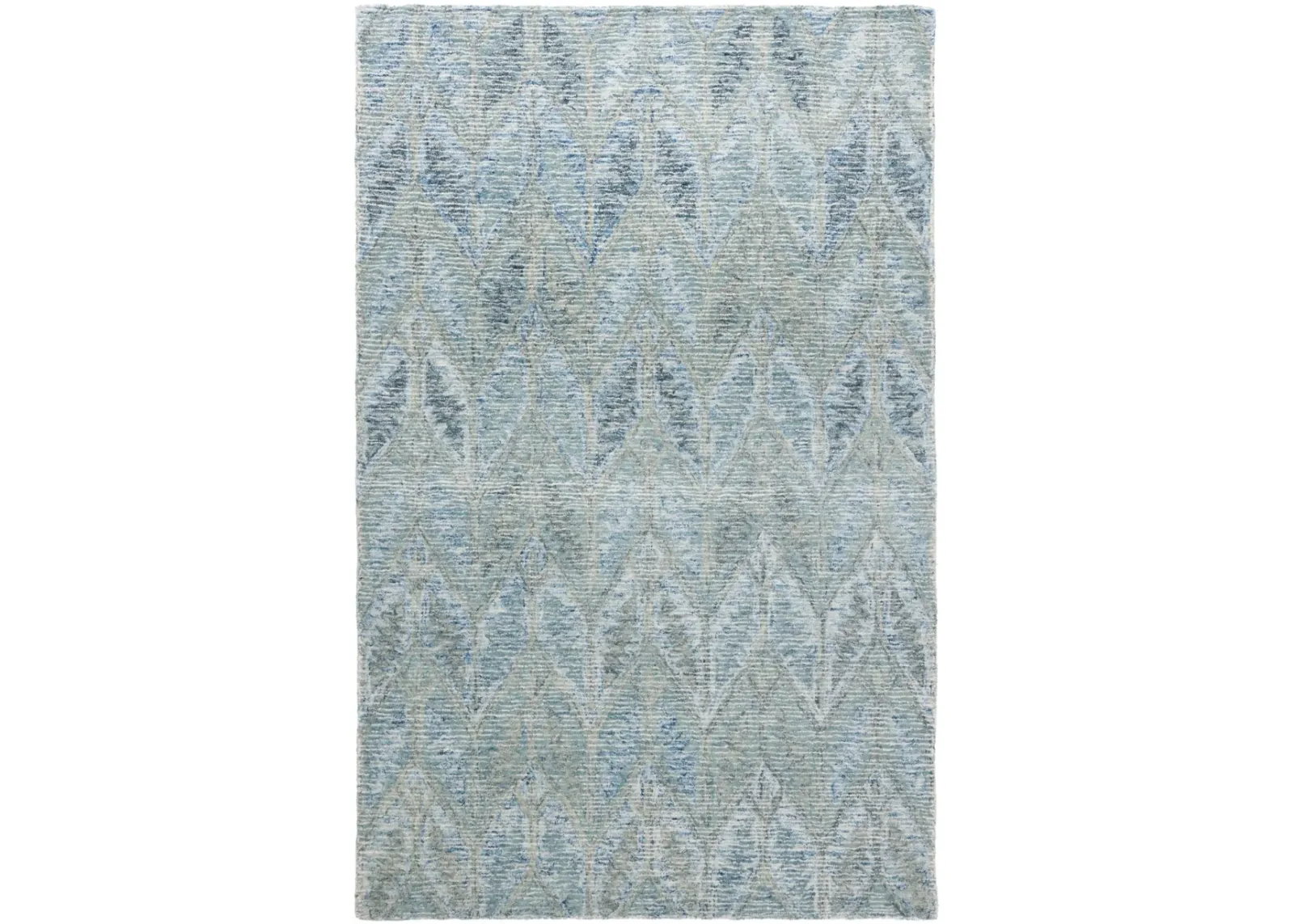 EBONY 909 LIGHT BLUE 8' x 10' Large Rectangle Rug