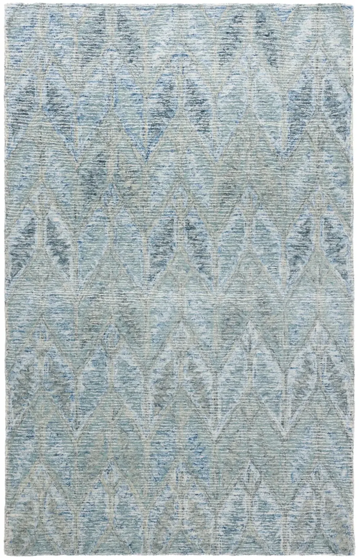 EBONY 909 LIGHT BLUE 8' x 10' Large Rectangle Rug