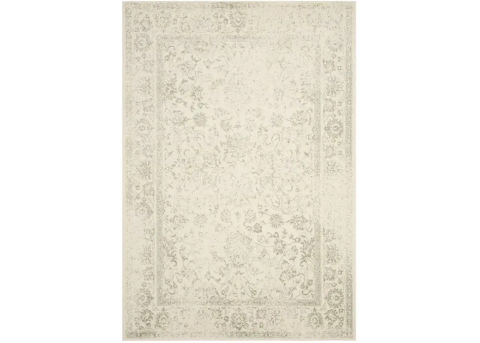 Adirondack Contemporary Ivory / Sage 11' X 15' Powerloomed Rug