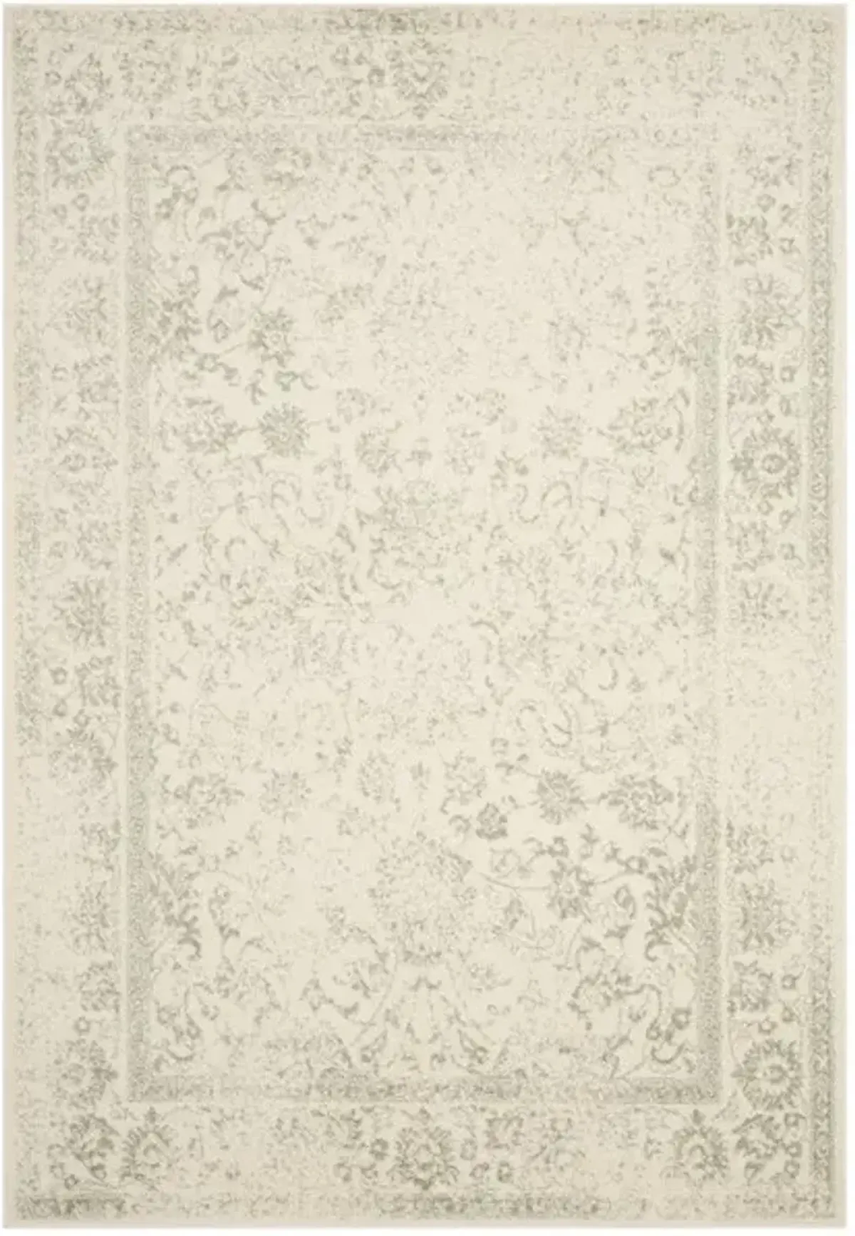 Adirondack Contemporary Ivory / Sage 11' X 15' Powerloomed Rug