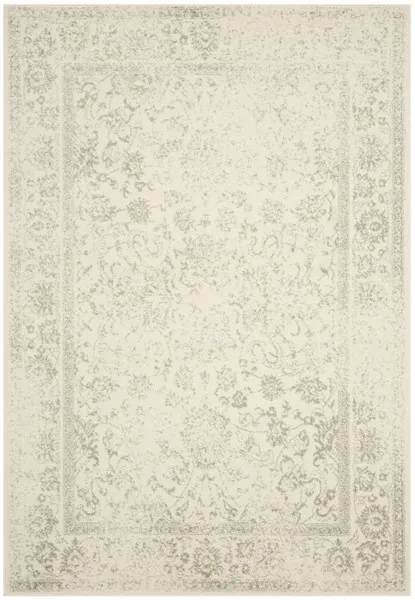 Adirondack Contemporary Ivory / Sage 11' X 15' Powerloomed Rug