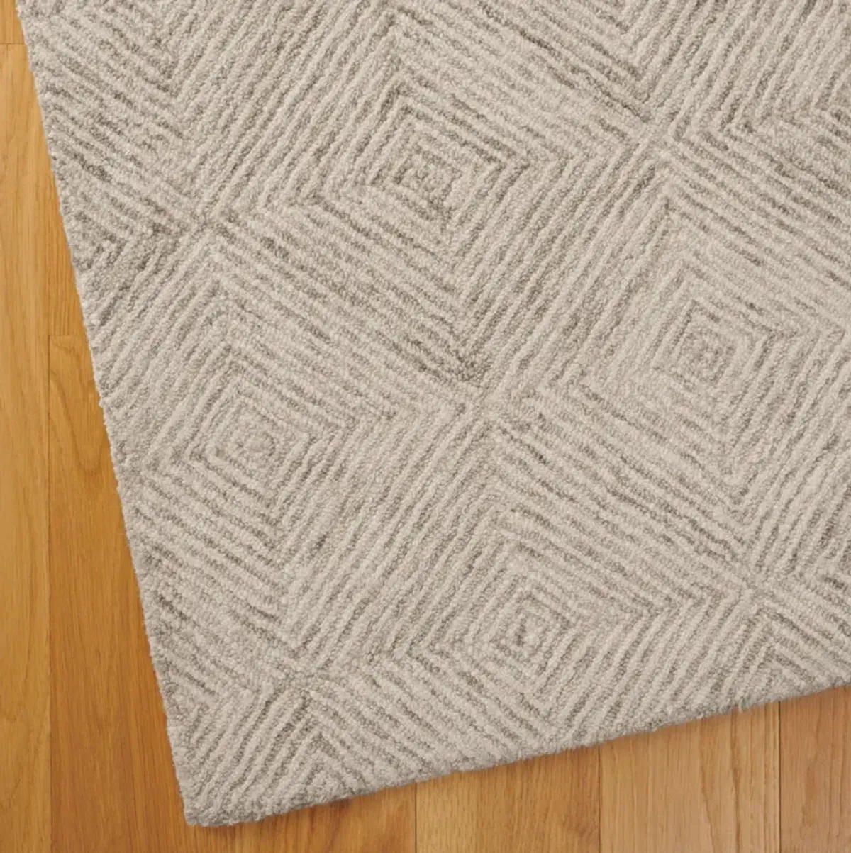 MSR ABSTRACT GREY  2'-3' x 9' Runner Rug