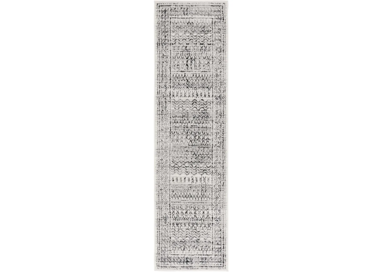 TEMPLE 104 IVORY  2'-2' x 8' Runner Rug