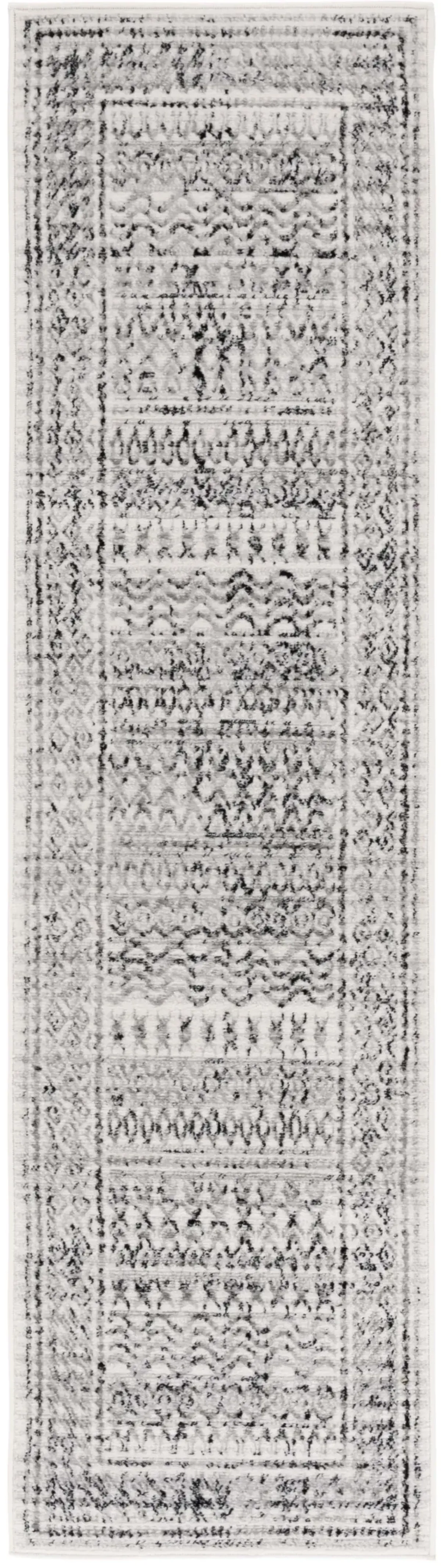 TEMPLE 104 IVORY  2'-2' x 8' Runner Rug