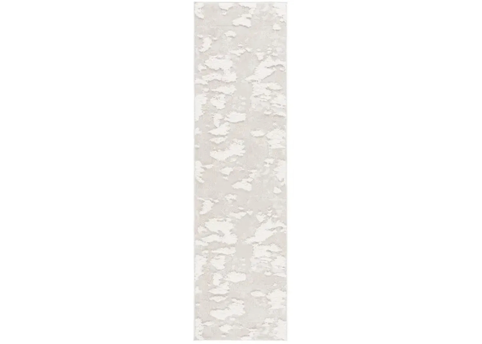 TRENDS 100 Beige 2'-2' X 7' Runner Rug