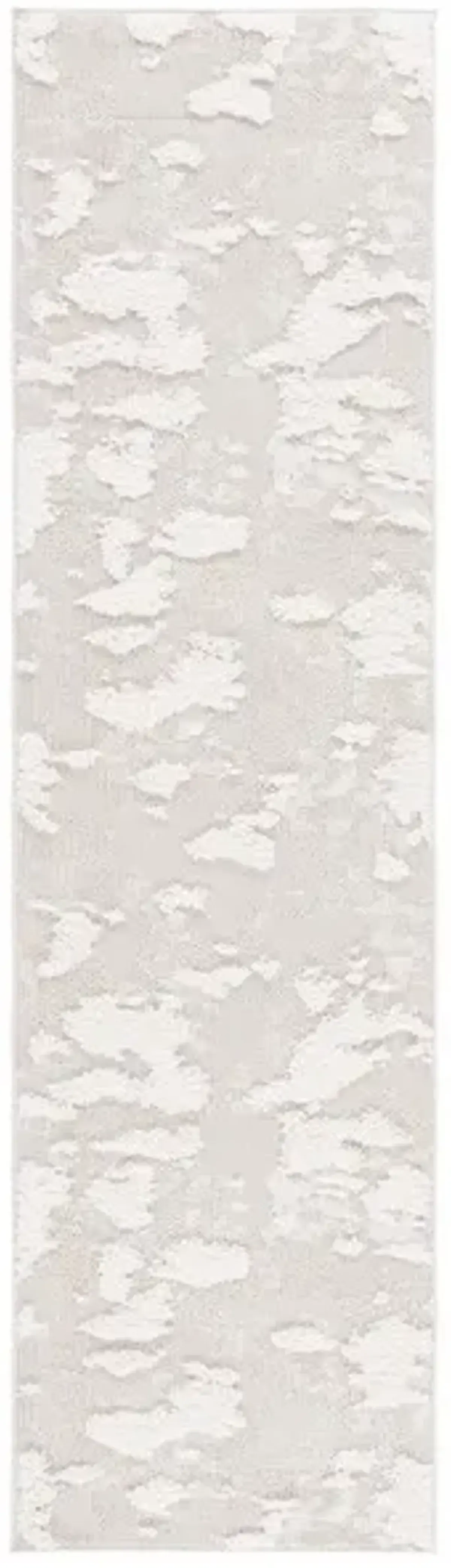 TRENDS 100 Beige 2'-2' X 7' Runner Rug