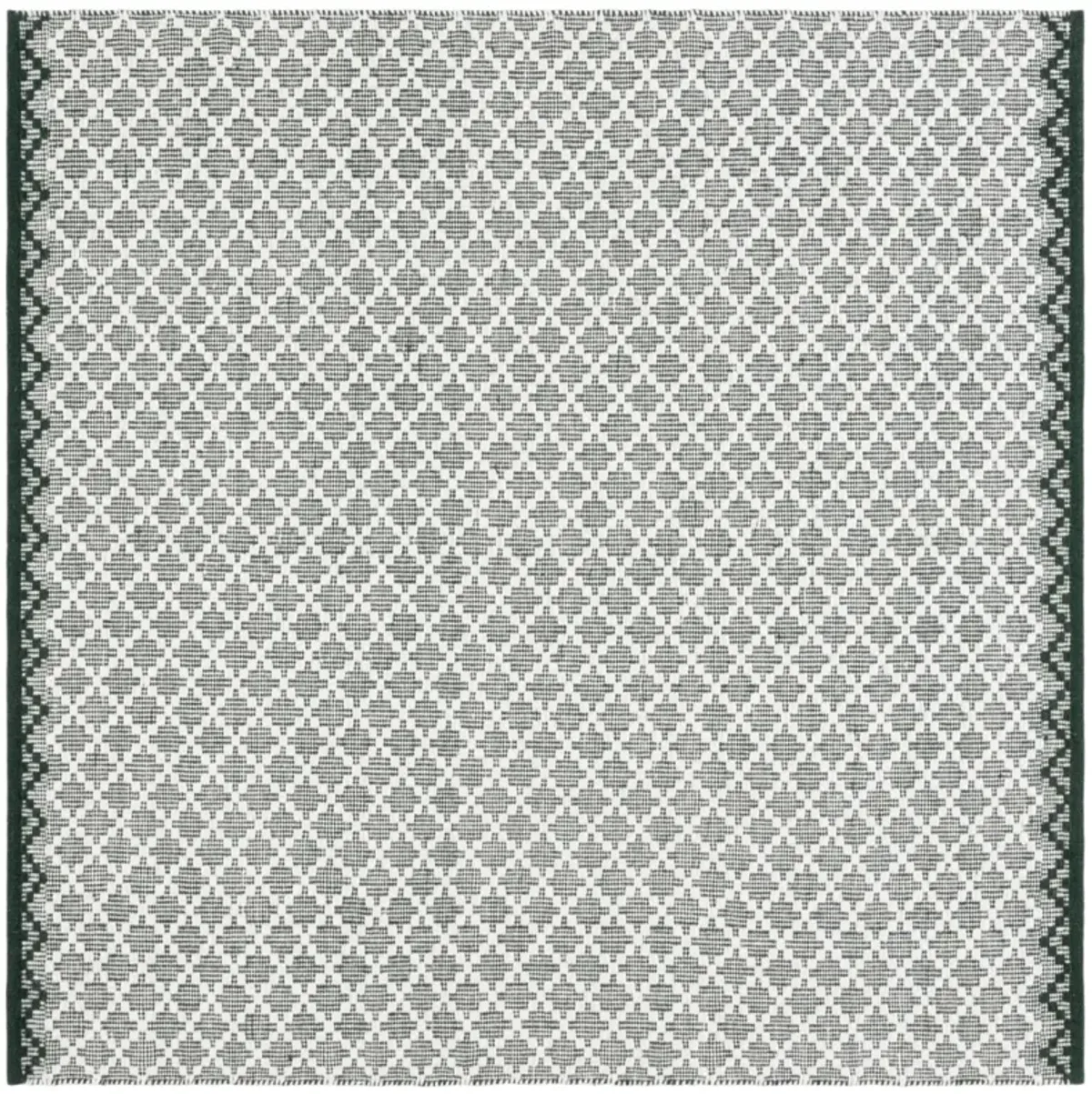 VERMONT 908 GREEN  6' x 6' Square Square Rug