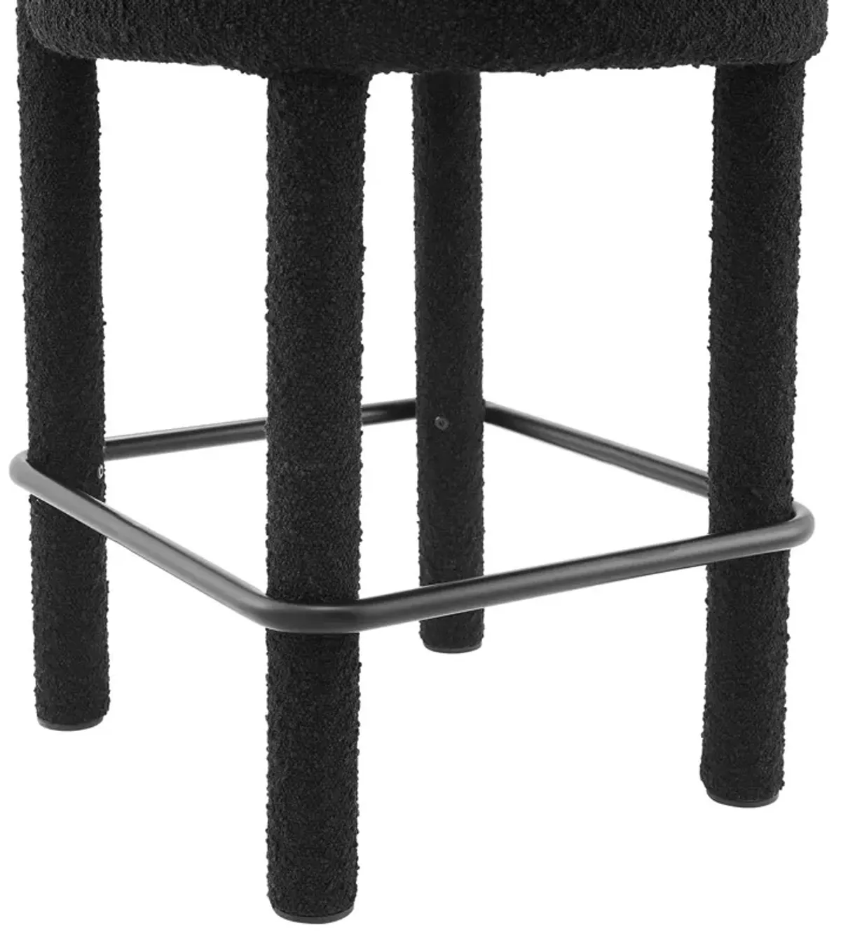 Toulouse Boucle Fabric Counter Stool