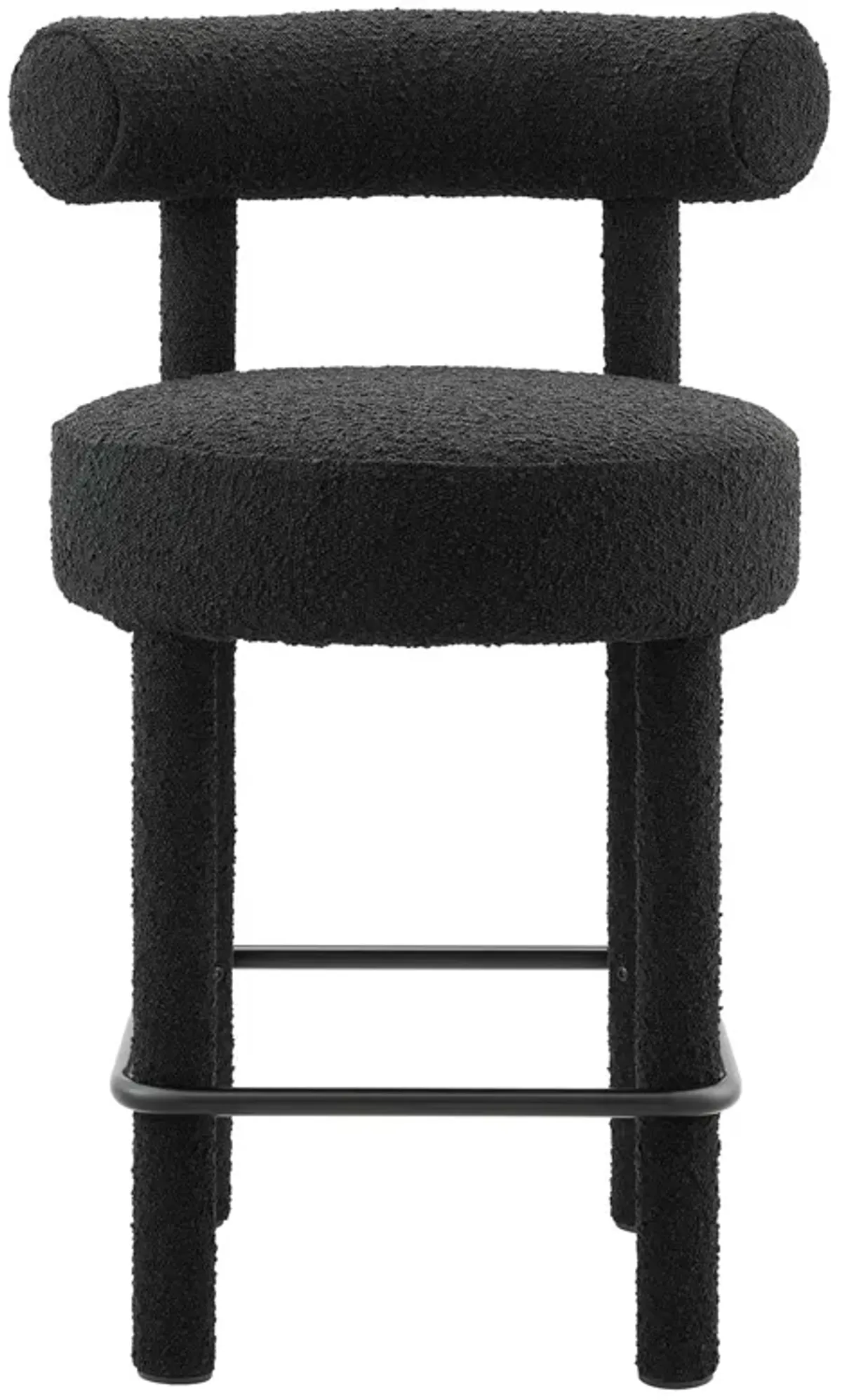 Toulouse Boucle Fabric Counter Stool