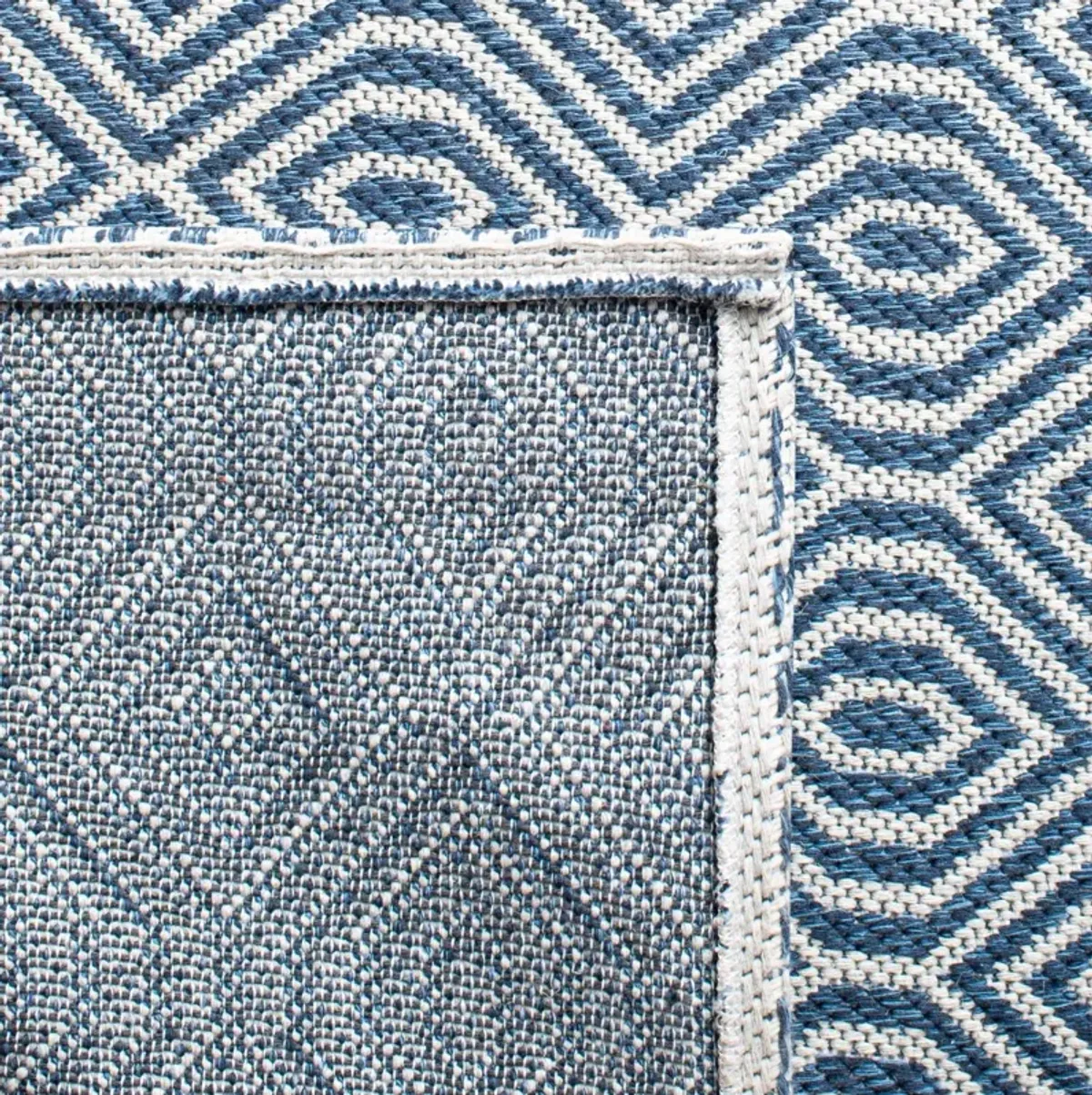 AUGUSTINE 401 NAVY  2'-10' x 5' Runner Rug