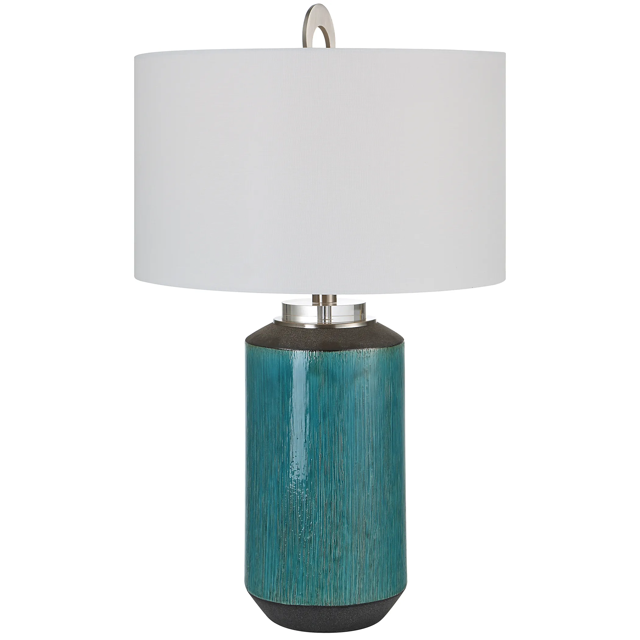 Maui Aqua Blue Table Lamp