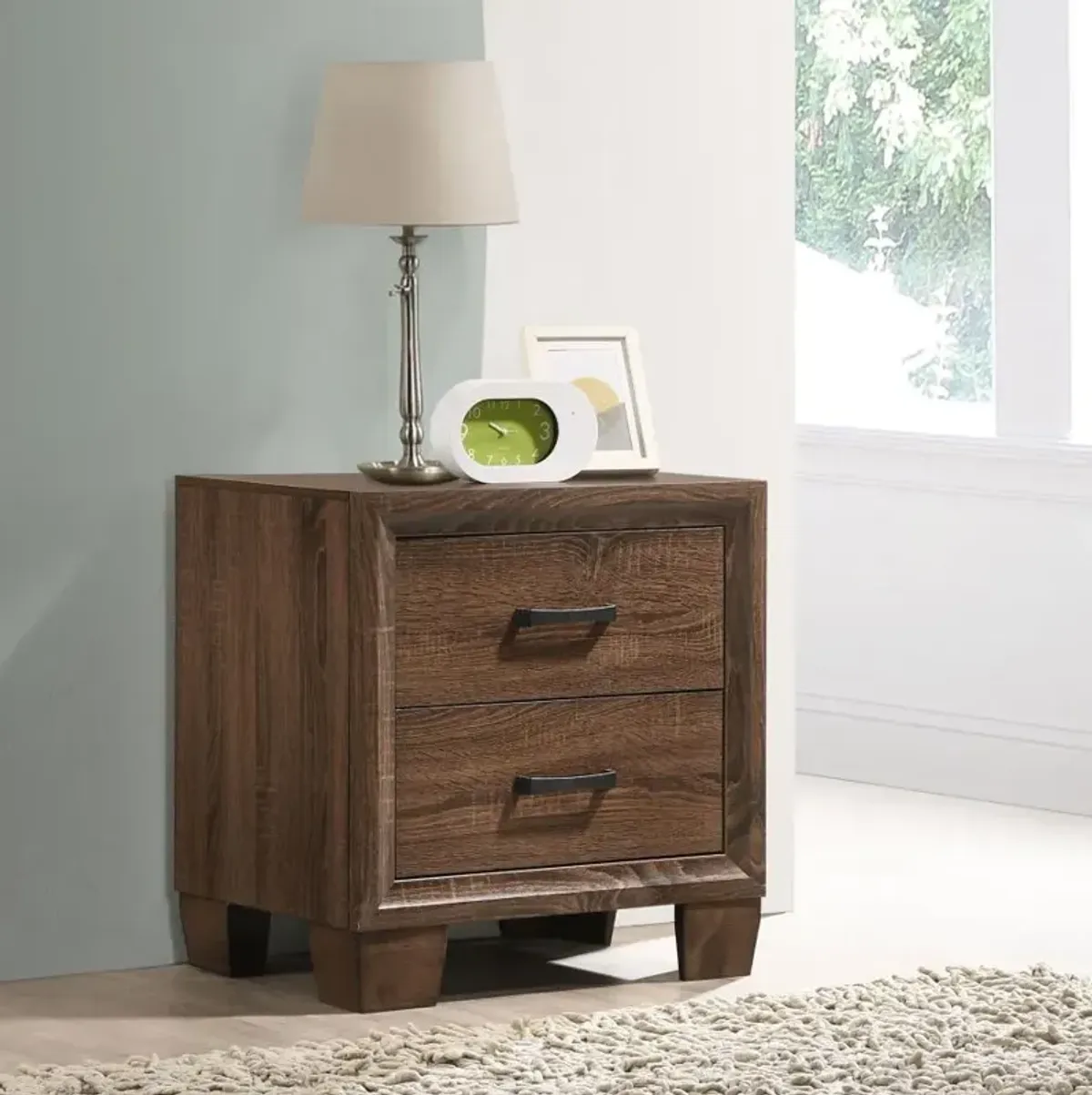 Brandon 2-Drawer Nightstand