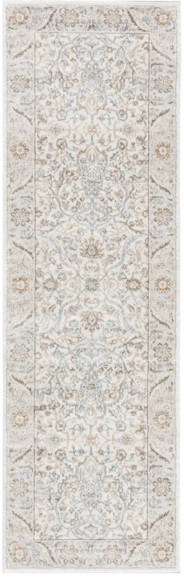 ISABELLA 912 CREAM  2'-2' x 13' Runner Rug