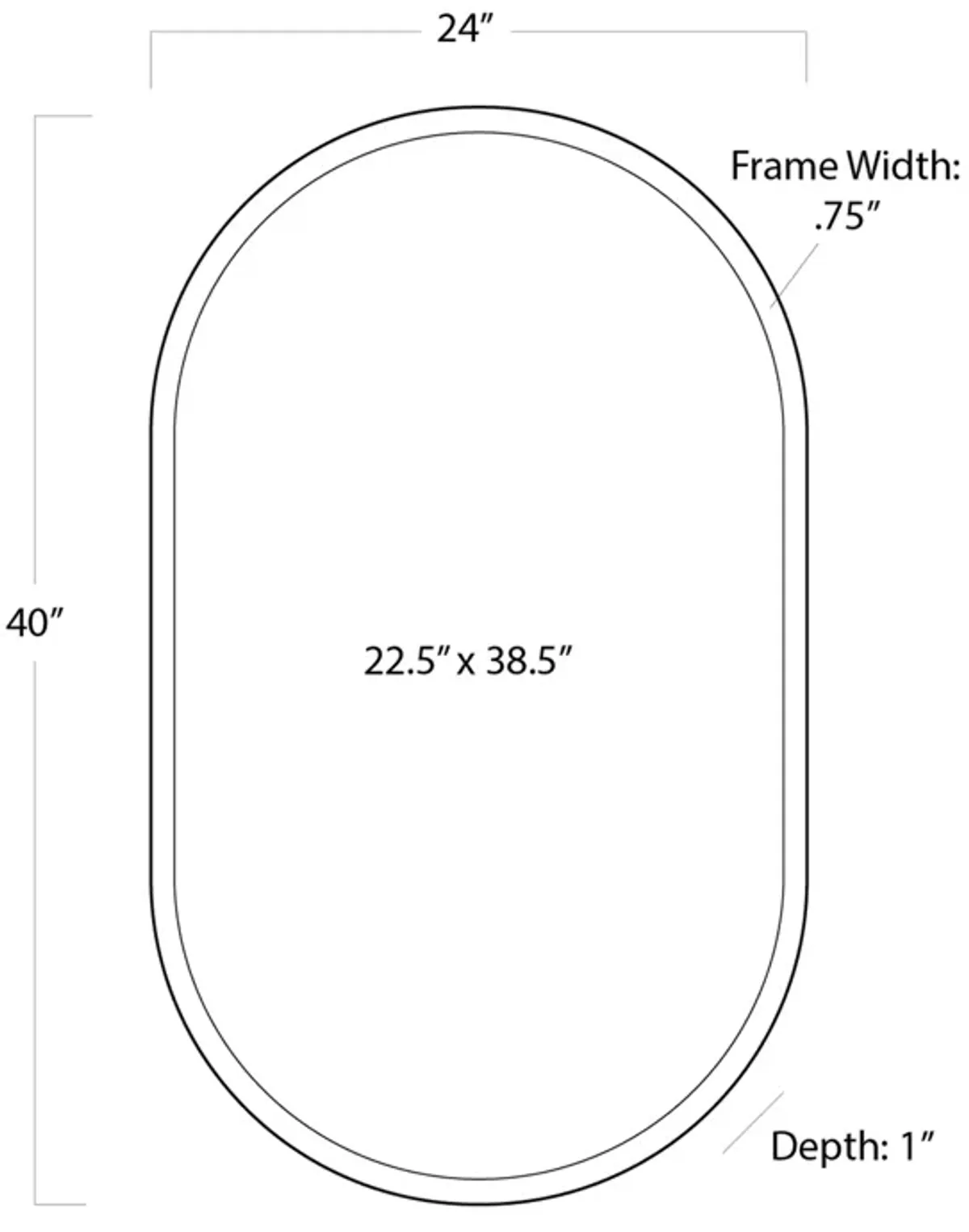 Canal Mirror (Steel)