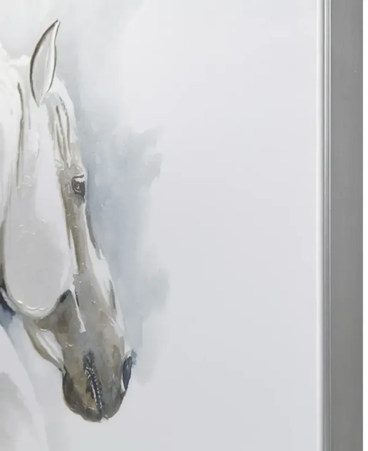 Derby Hand Embellished Horse Framed Canvas Wall Art