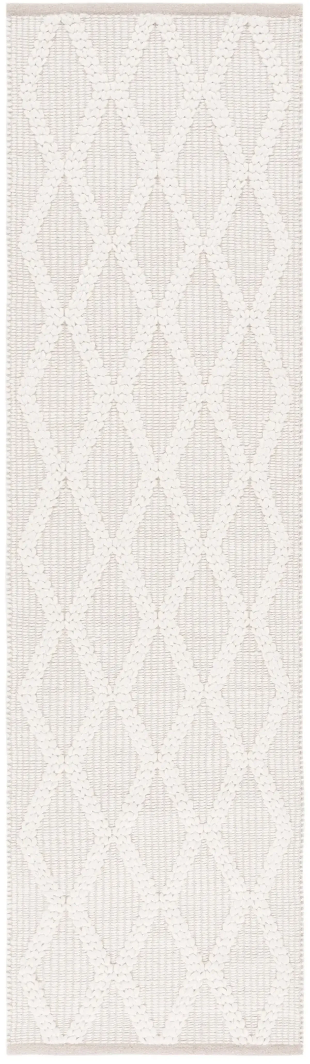 NATURA 206 IVORY 2'-3' x 8' Runner Rug