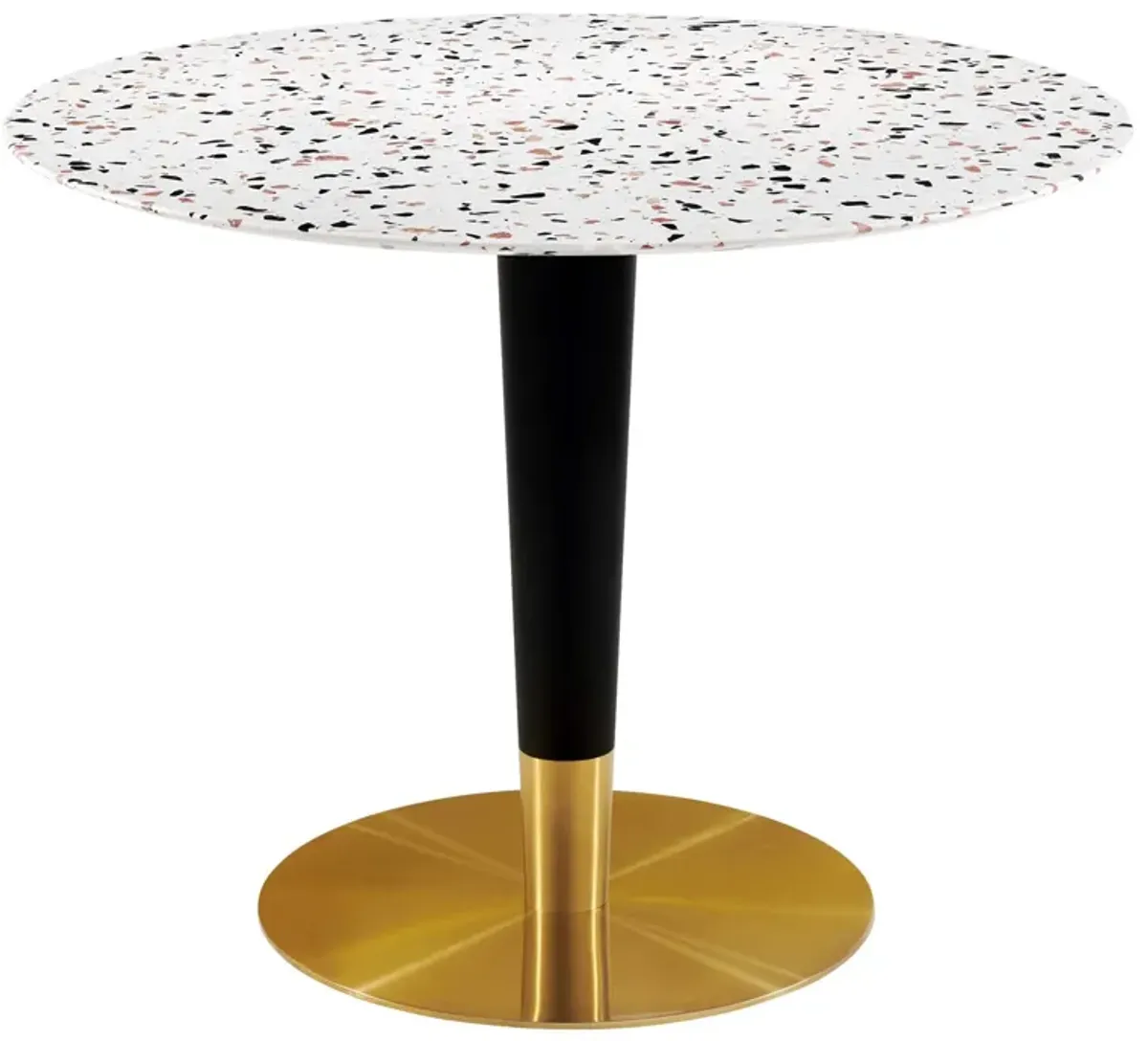 Zinque 40" Round Terrazzo Dining Table