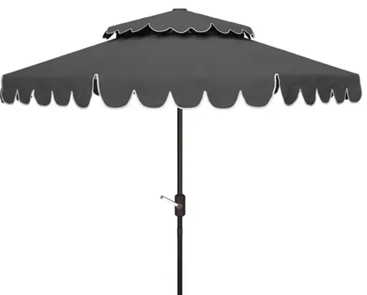 VENICE 9FT RND DOUBLE TOP CRANK UMBRELLA