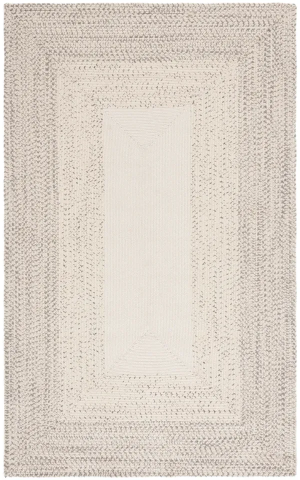 BRAIDED Hand Woven 4' x 6' area rug