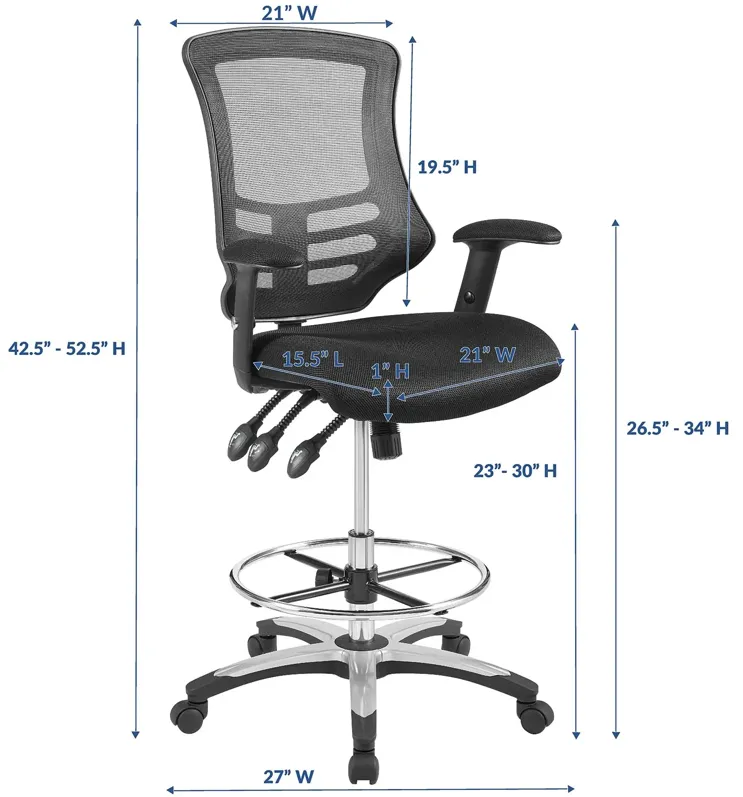 Calibrate Mesh Drafting Chair