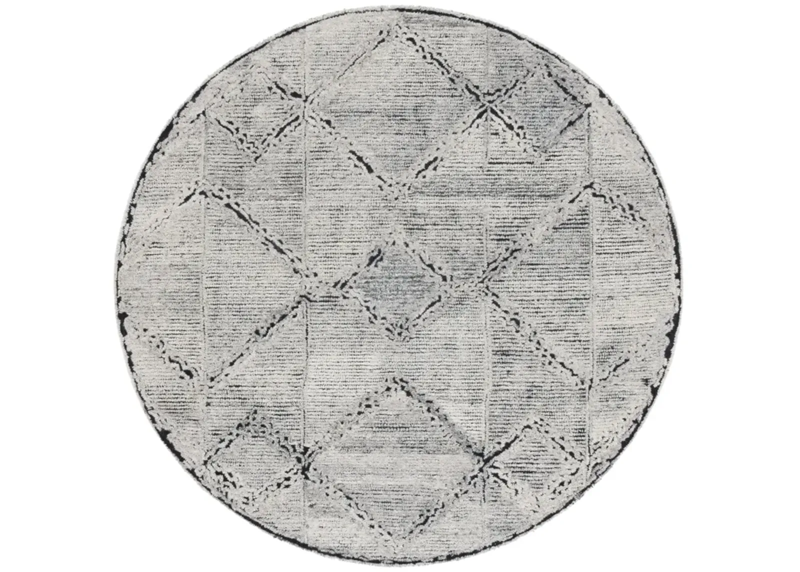 KENYA 127 IVORY  6' x 6' Round Round Rug