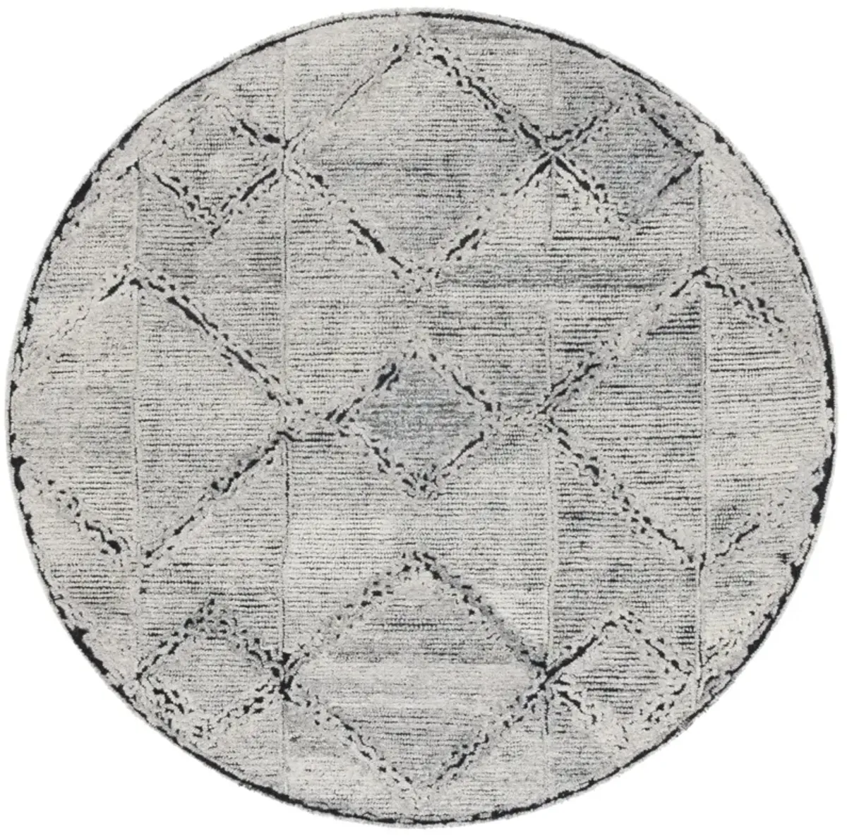 KENYA 127 IVORY  6' x 6' Round Round Rug