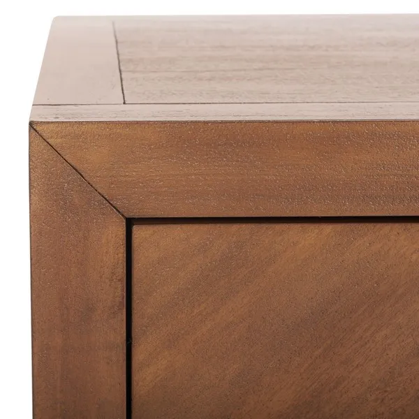 Steve 2 Drawer Wood Nightstand