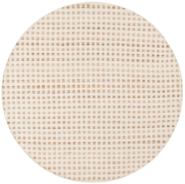 NATURA Hand Woven 6' x 6' Round area rug