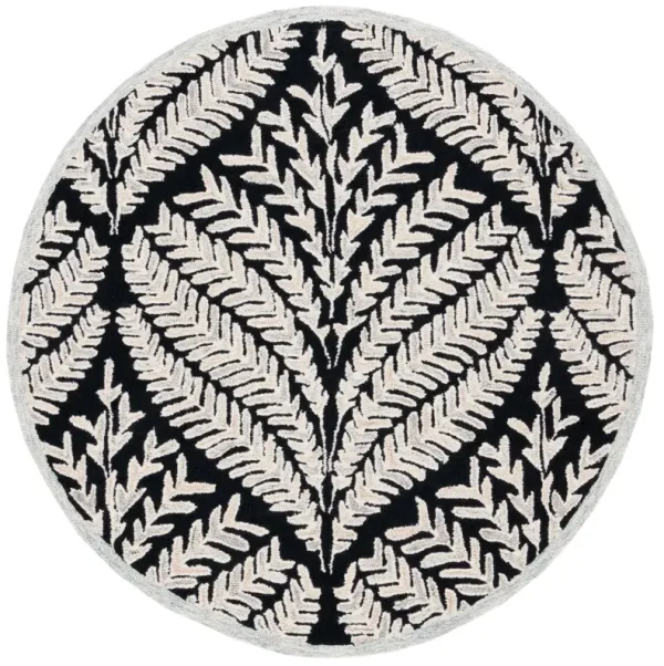 CAPRI Hand Tufted 3' x 3' Round area rug