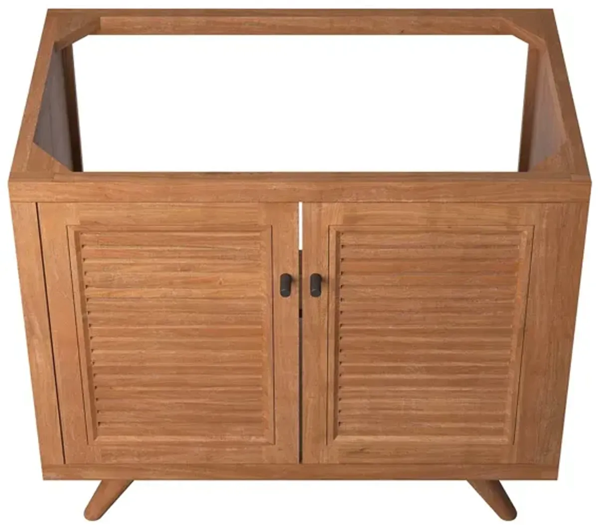 Birdie 36" Teak Wood Bathroom Vanity Cabinet (Sink Basin Not Included)