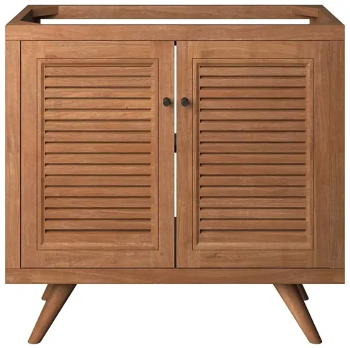 Birdie 36" Teak Wood Bathroom Vanity Cabinet (Sink Basin Not Included)