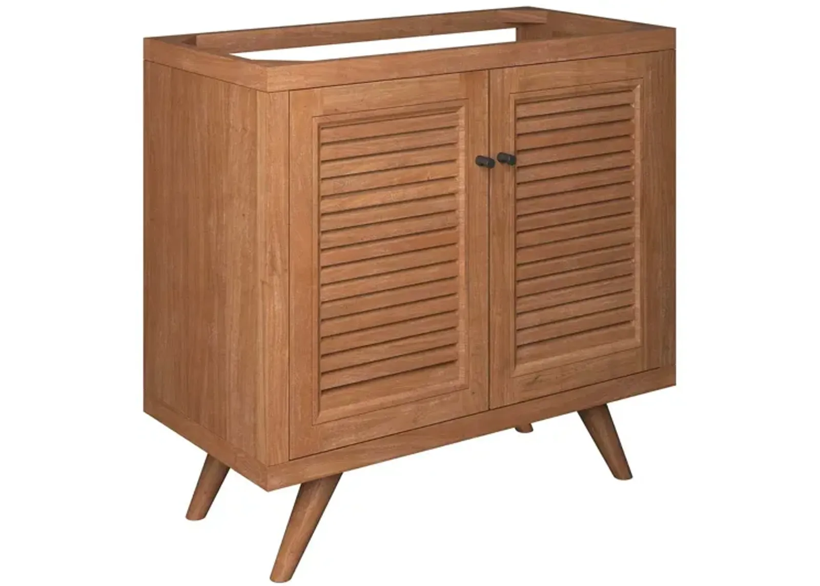 Birdie 36" Teak Wood Bathroom Vanity Cabinet (Sink Basin Not Included)