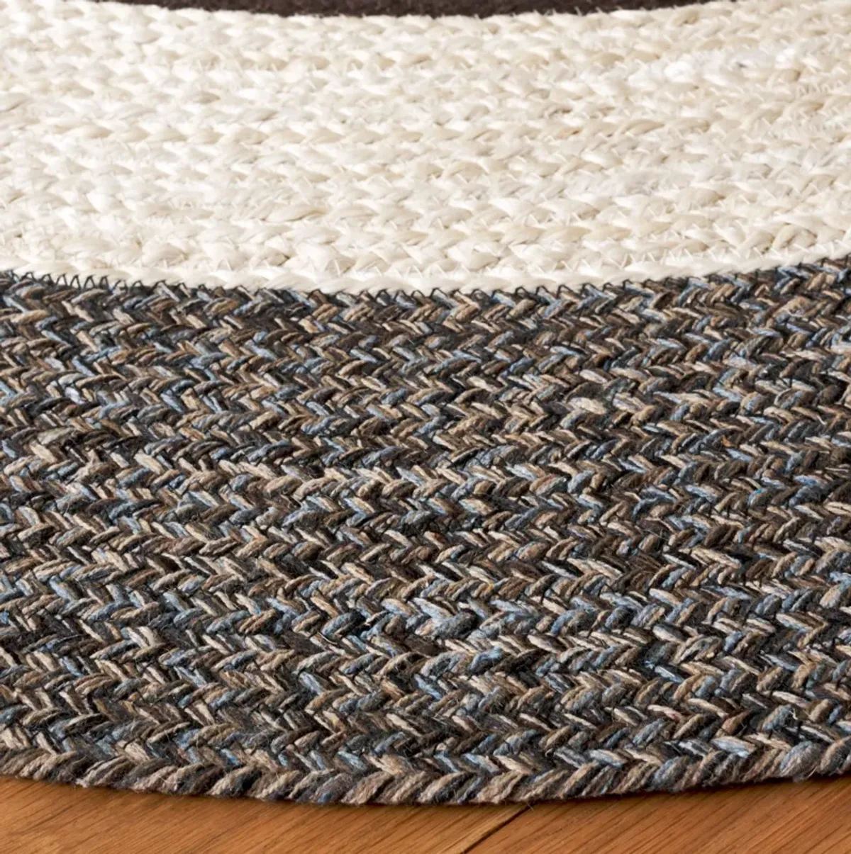 NATURAL FIBER Hand Woven 6' x 6' Round area rug