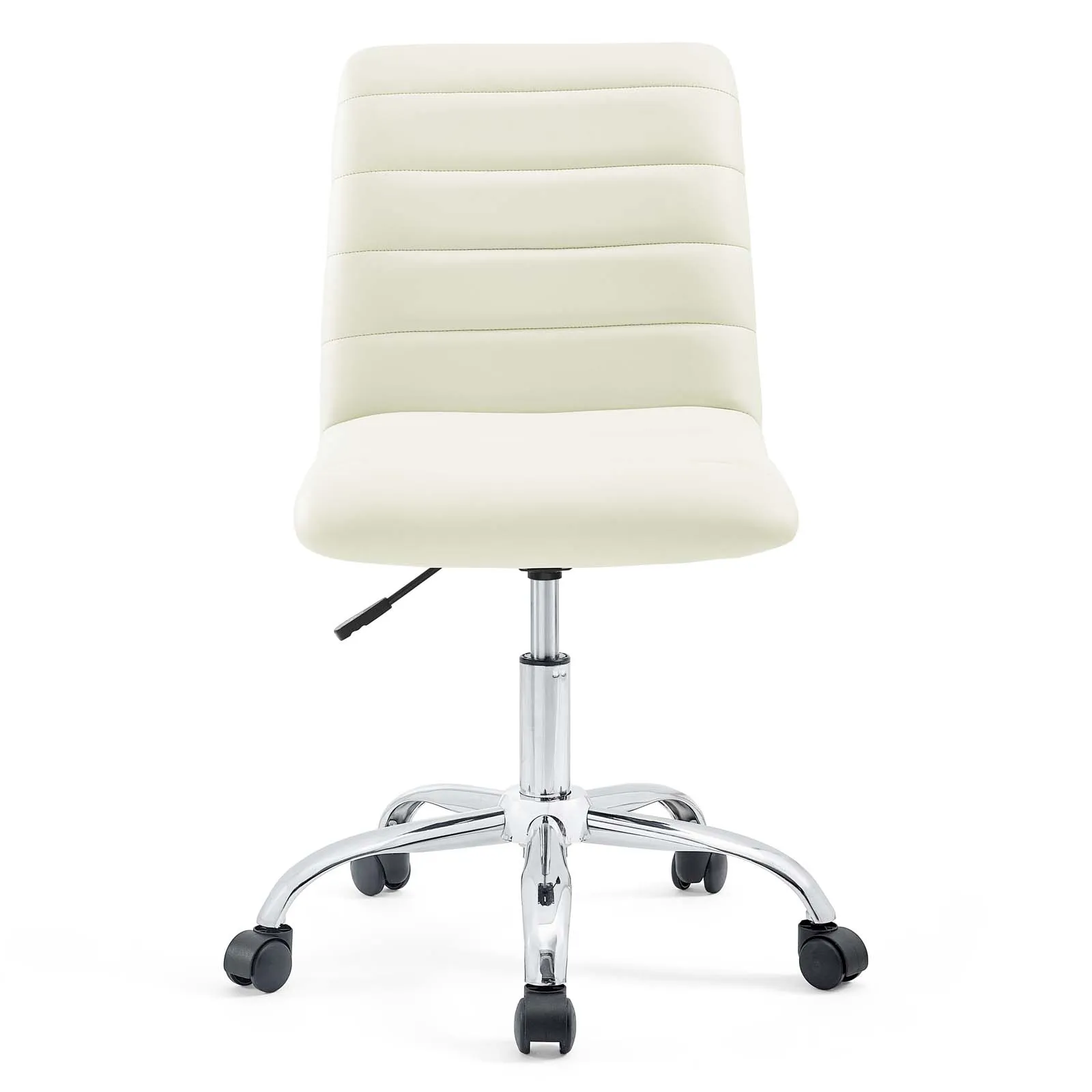 Ripple Armless Mid-Back Vinyl Office Chair