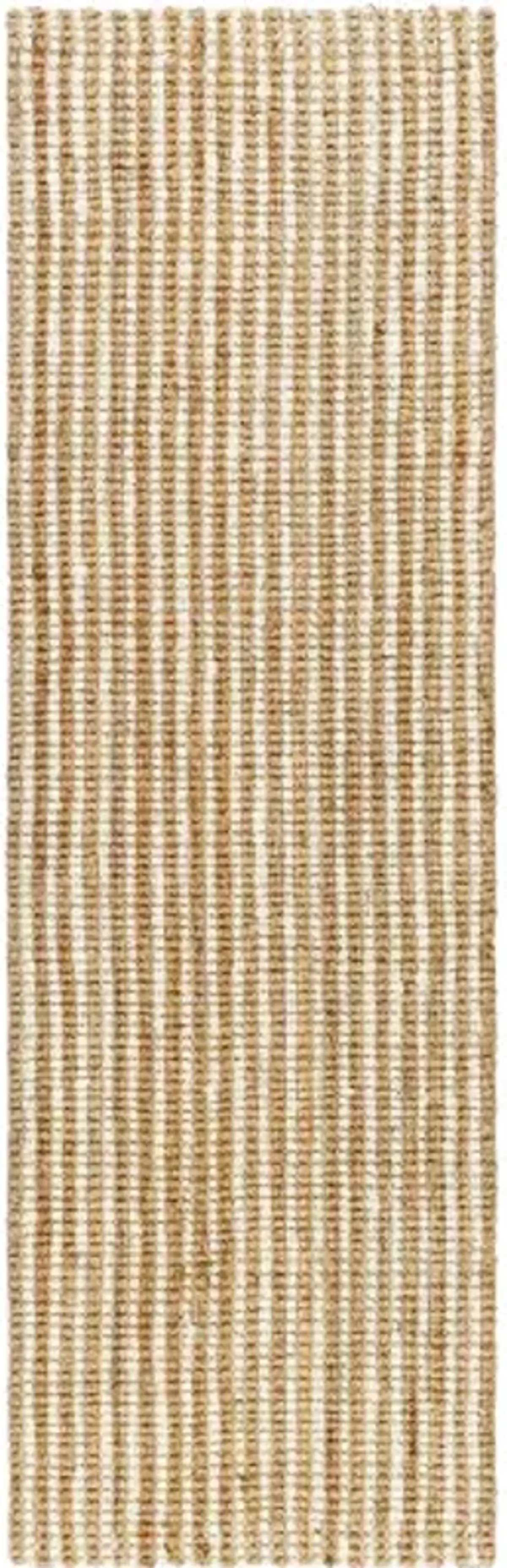 Boucle BUL-2302 2'6" x 8' Hand Made Rug