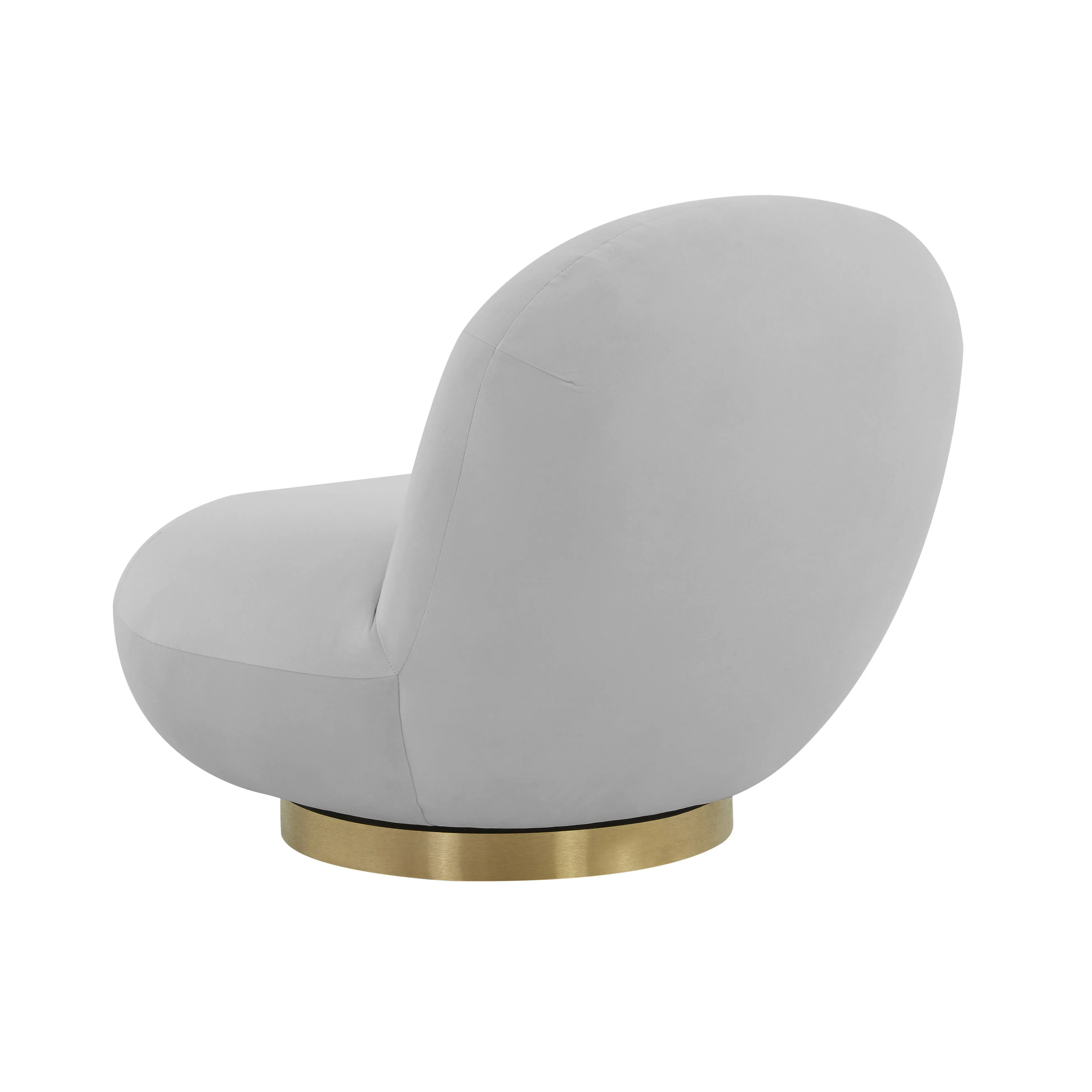 Emily Velvet Swivel Chair