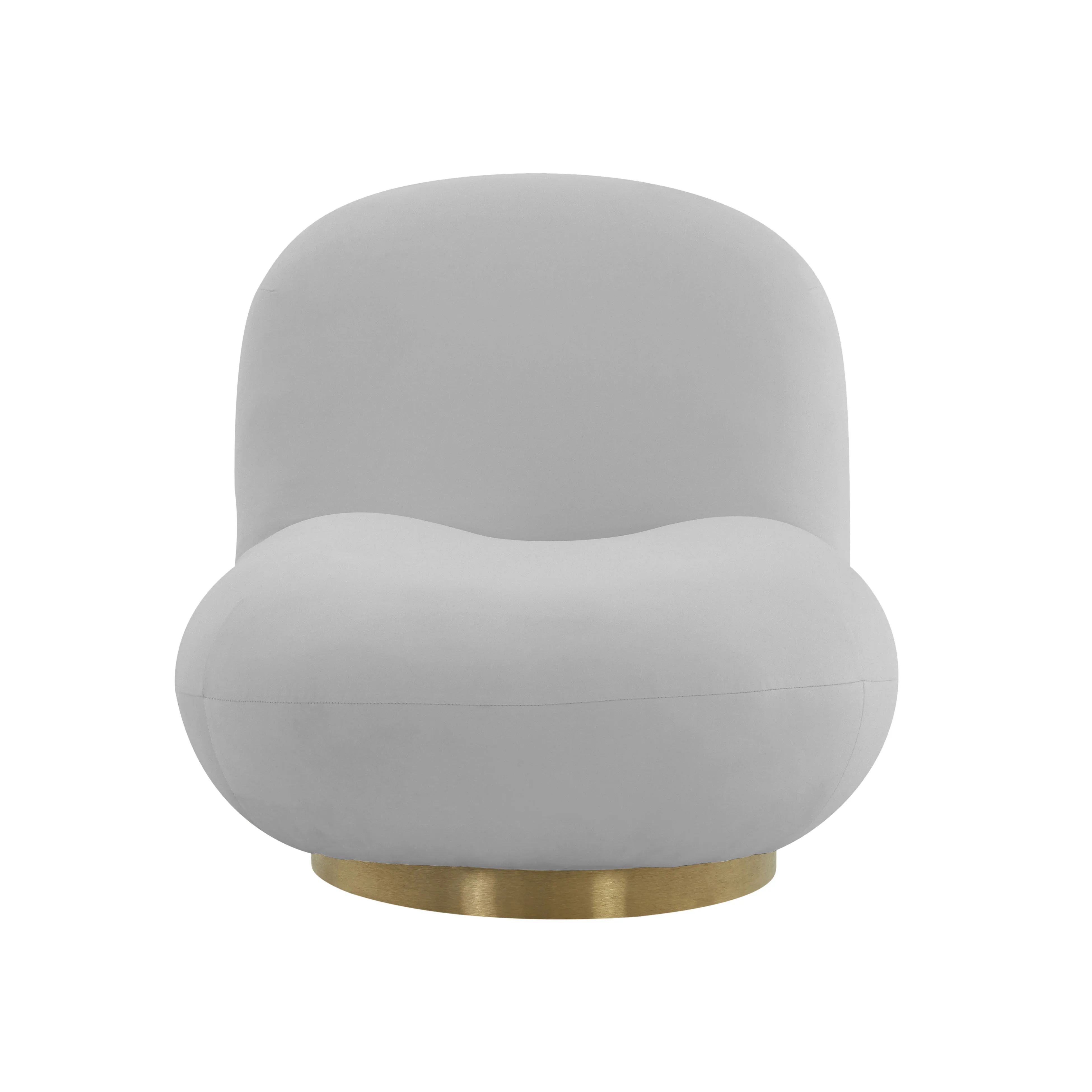 Emily Velvet Swivel Chair